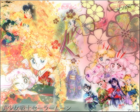 Sailor Senshi Group - sailor moon, manga, anime, sailor senshi