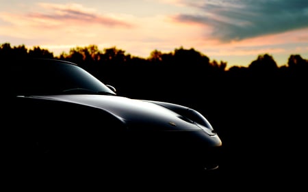 Car in Dark - in dark, car, beautiful, wallpaper