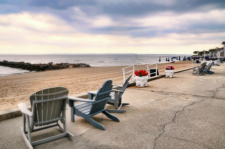 Last Light of Day - evening, light, image, beach, day