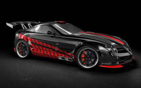 SLR Mclaren - studio shot, mclaren, car, slr