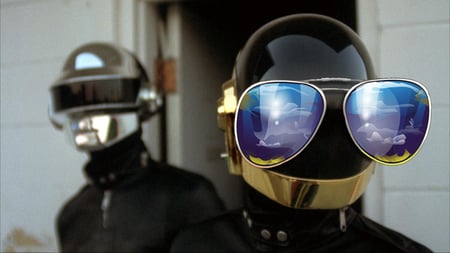 daft punk - nice, punk, helmet, glasses, photography, daft, music, black, electronic, cool, goggles, awesome