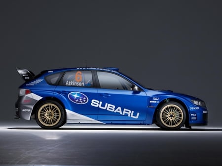 SUBARU - speed, subaru, car, blue