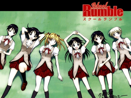 Best friends til the end! - school rumble, characters from school rumble, pictures from school rumble, tenma