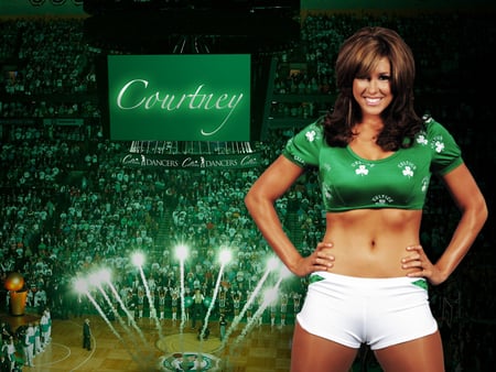 Celtic Dancer - dancer, basketball, celtics, babe