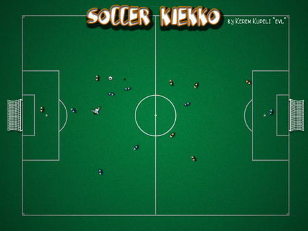 wallpaper for soccer kiekko - football, goal, soccer, field, player, line