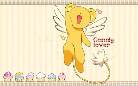 Candy Lover! - anime, cupcakes, cardcaptor sakura, kero