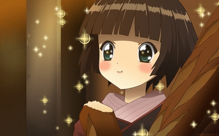 Yune - yune, bread, anime, sparkles