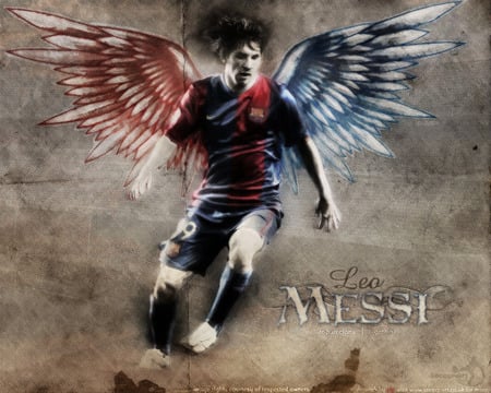 Lionel Messi - messi, lionel, winges, soccer