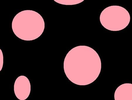 pink dots - dots, black, pink