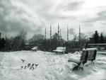 snow in istanbul