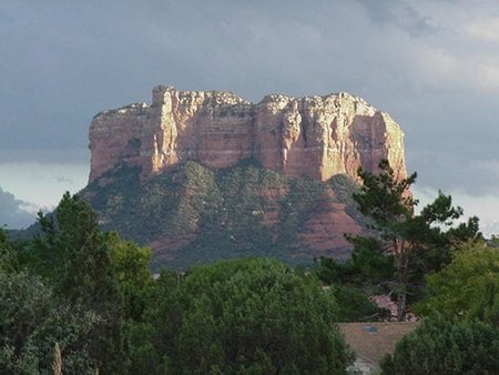 Sedona Cap Rock Mountain - southwest, desert, mountain, rocks