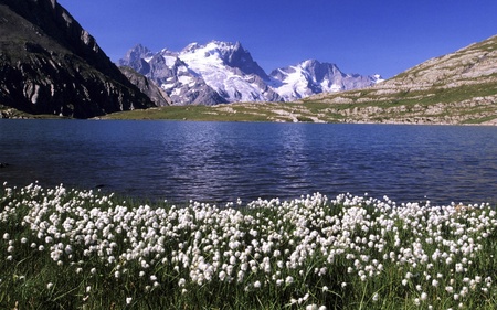 Lake and mountain  - mountain