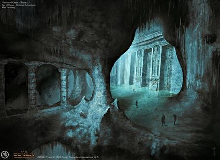 House of Crom - Artwork - dual monitor, xxl, concept, dungeon, game, rpg, artwork, conan, dark age, art, dual screen, age of conan