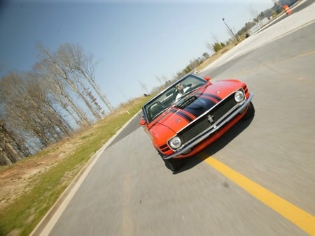 Ford Mustang Convertible 1970 - convertible, ford, 1970, mustang