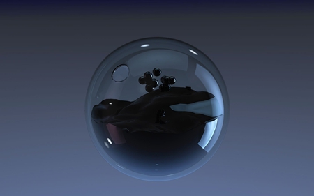 Bubble - bubble, 3-d, beautiful, wallpaper