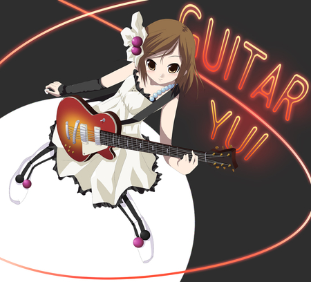 K-ON Guitar - music, guitar, chill, cool