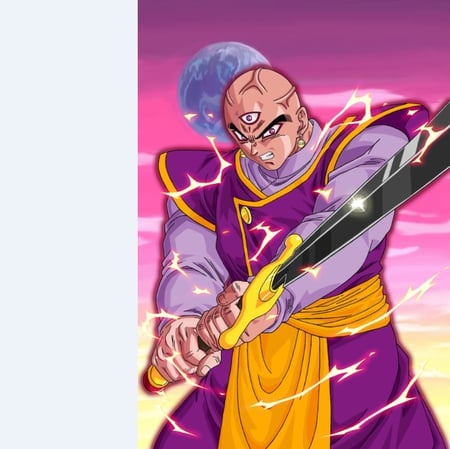 Mystic Tenshinhan final form - kaio, tenshinhan, gohan, mystic, goku, vegeta, z sword