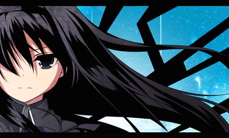 Akemi Homura - akemi homura, mahou shoujo madoka magica, girl, cool, close, anime, black