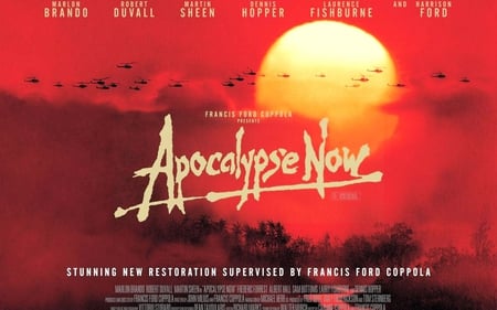 Apocalypse Now - copolla, brando, apocalypse now, vietnam, movie, keitel, iconic