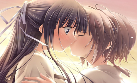 Yosuga Kiss - beauty, vn, wall, anime, yosuga, new