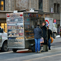 New York-Hot Dog Vender