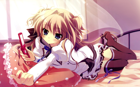 Sena Airi New - beauty, masiro, sena, game, girl, wall, cgart