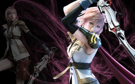 Lightning wallpaper - lightning, fantasy, final, xiii