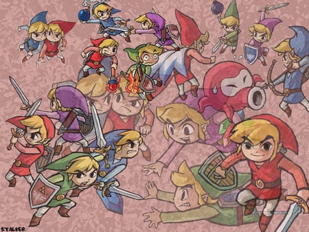 The many personality's of Toon Link