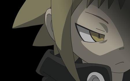 Child Medusa - yellow eyes, blonde hair, cool, medusa, soul eater