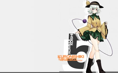 Koishi Komeiji - hat, pretty, game, anime, koishi, girl, eye, touhou, komeiji koishi, cute