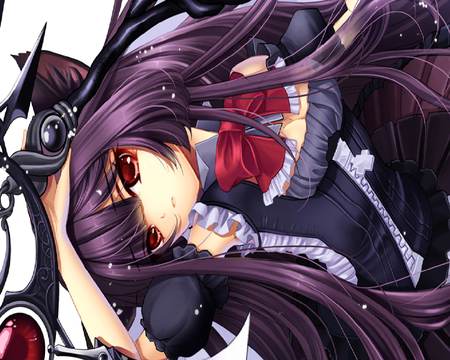 Gothic Datalian Saccubus - beauty, girl, game, anime, dantalian, saccubus, tv show