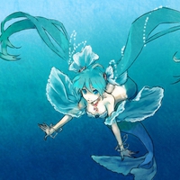 Miku is a... mermaid?