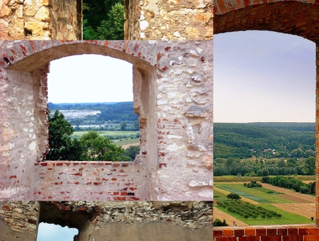 Kazimierz, Poland - kazimierz, landscape, poland, castle, ruins