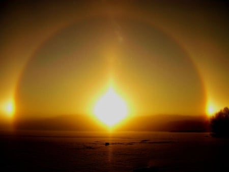 Sundog - beautiful, sundog, amazing, picture