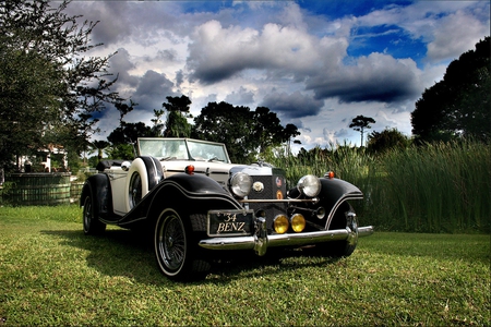 1934 Mercedes - mercedes, car, convertible, classic, 1934, antique