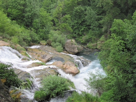 cascade - foret, vacances, eau, nature