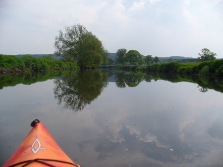 Middle England - countryside, kayaking, england, kayak