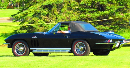 1966 Chevrolet Corvette 427 convertible - muscle car, convertible, classic, corvette, chevy, 1966