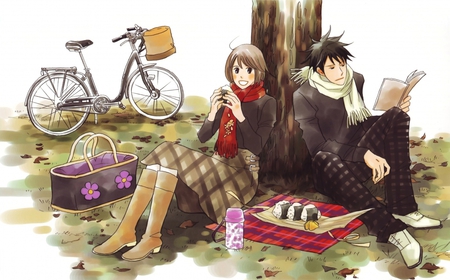 Noda Megumi and Chiaki Shinchi - nodame, shinchi, cantabile, chiaki