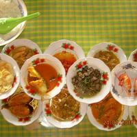 lunch menu at Siak Sri Indrapura