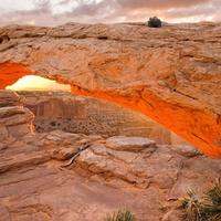 Mesa Arch Canyon Land, Utah