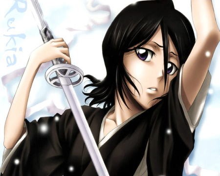 Bleach Rukia - beauty, bleach, rukia, anime, tv show