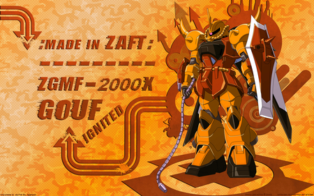 Made in ZAFT - seed, gouf, mecha, vector, gundam, whip