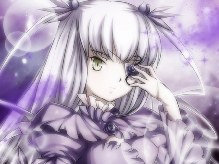 Barasuishou - dolls, ribbons, barasuishou, anime, rozen maiden