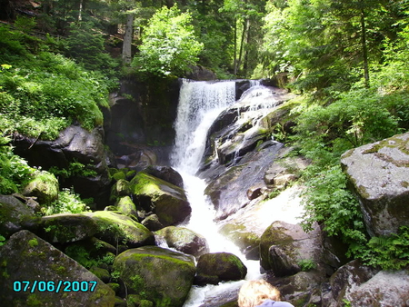 triberg waterfall - nice, waterfall, triberg, beautiful