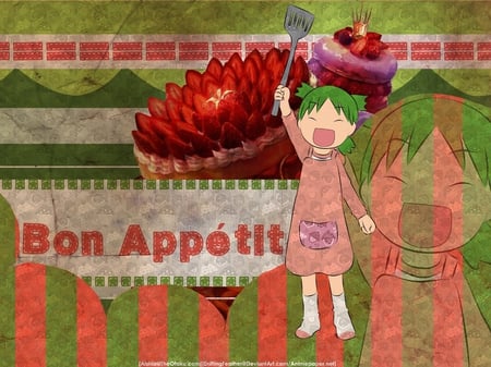 Bon Apetit! - anime, yotsuba, food, bon appetit