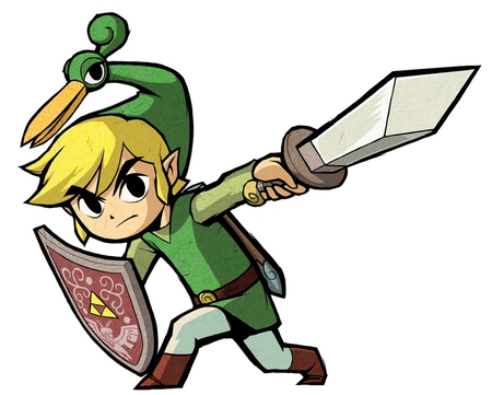 We can both get through this together! - minish cap, toon link, video games, ezlo, zelda