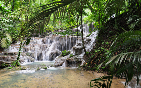 Waterfall Guatemala - guatemala, nature, waterfall, beautyfull