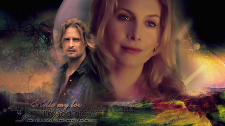 Sawyer & Juliet - bollywood, Juliet, Sawyer, Elizabeth, lost, tv series, Josh