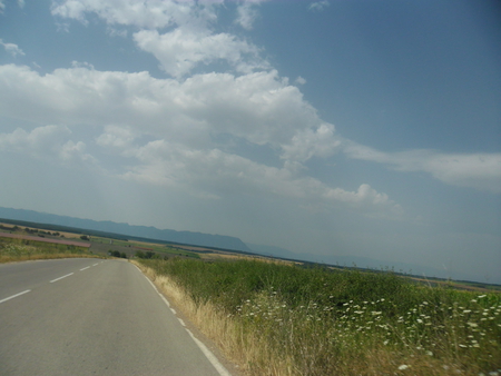 Nature - sky, bulgaria, grass, clouds